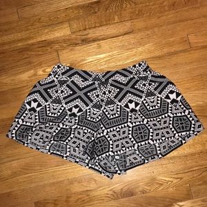 Charlotte Russe Patterned Shorts